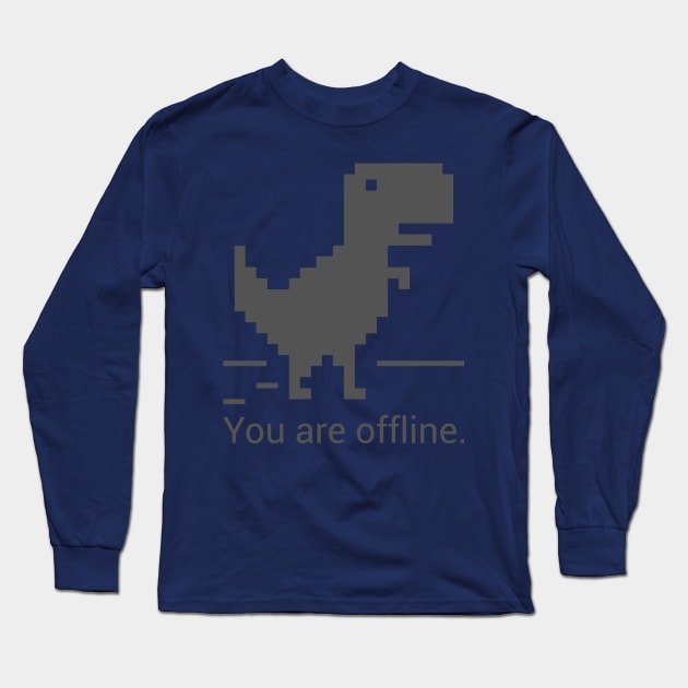 Offline Long Sleeve T-Shirt by finalarbiter9